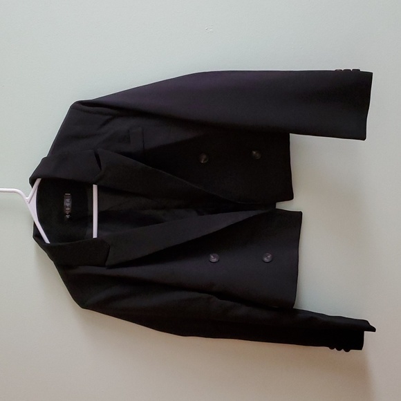 Black Business Casual Jacket Blazer - Picture 1 of 4